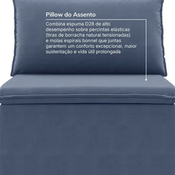 Sofá Modular Central 85cm Zen CabeCasa MadeiraMadeira - 7