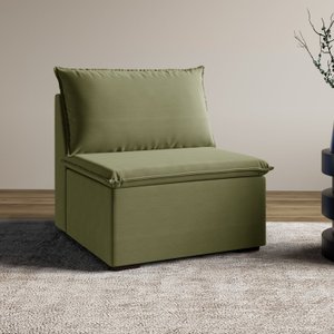 Sofá Modular Central 85cm Zen CabeCasa MadeiraMadeira
