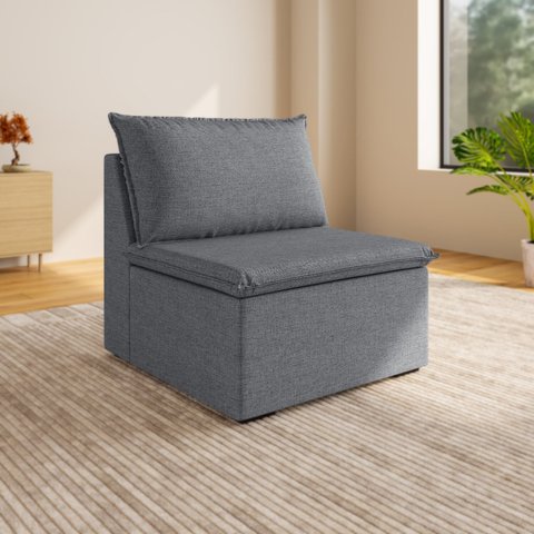 Sofá Modular Central 85cm Zen CabeCasa MadeiraOriginals