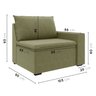 Sofá Modular com Braço Direito 105cm Zen CabeCasa MadeiraOriginals - 3