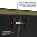 Ver imagem 4 de Sofá Modular com Braço Direito 105cm Zen CabeCasa MadeiraOriginals