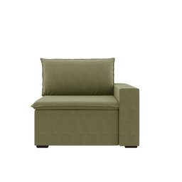 Sofá Modular Com Braço Direito 105cm Zen CabeCasa MadeiraMadeira - 7