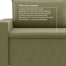 Sofá Modular Com Braço Direito 105cm Zen CabeCasa MadeiraMadeira - 6