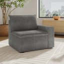 Ver imagem 2 de Sofá Modular com Braço Direito 105cm Zen CabeCasa MadeiraOriginals