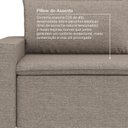 Ver imagem 5 de Sofá Modular com Braço Direito 105cm Zen CabeCasa MadeiraOriginals