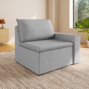 Ver imagem 2 de Sofá Modular com Braço Direito 105cm Zen CabeCasa MadeiraOriginals