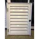 Ver imagem 3 de Portinhola Abrigo Alçapão 80x60 Alumínio Branco Porta