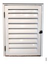 Ver imagem 1 de Portinhola Abrigo Alçapão 80x60 Alumínio Branco Porta