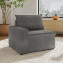 Ver imagem 2 de Sofá Modular com Braço Esquedo 105cm Zen CabeCasa MadeiraOriginals