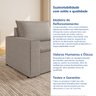 Sofá Modular com Braço Esquedo 105cm Zen CabeCasa MadeiraOriginals - 9
