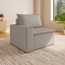 Ver imagem 2 de Sofá Modular com Braço Esquedo 105cm Zen CabeCasa MadeiraOriginals