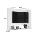 Ver imagem 2 de Painel Tv Ej Sala 48 Polegadas Branco Branco