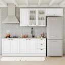Ver imagem 1 de Cozinha Compacta 04 Peças com Aéreo para Geladeira Americana Henn