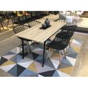 Ver imagem 5 de Kit com 8 Cadeiras com Braços Polipropileno Clarice Preto