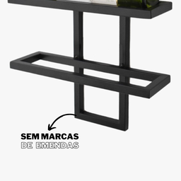 Adega Vertical para 5 Garrafas de Vinho Estilo Industrial - 5
