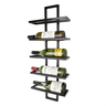 Adega Vertical para 5 Garrafas de Vinho Estilo Industrial - 1