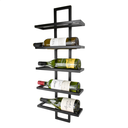 Ver imagem 1 de Adega Vertical para 5 Garrafas de Vinho Estilo Industrial