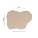 Ver imagem 2 de Tapete Orgânico Lagune 099181/ 562599 2,00 X 2,50 Lisse São João
