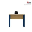 Ver mais imagens de Escrivaninha Mesa Escritório P25 90cm Samba e Azul Delrei Marrom