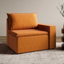 Ver imagem 2 de Sofá Modular com Braço Direito 105cm Zen CabeCasa MadeiraOriginals