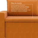 Ver imagem 6 de Sofá Modular com Braço Direito 105cm Zen CabeCasa MadeiraOriginals