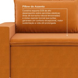 Sofá Modular Com Braço Esquedo 105cm Zen CabeCasa MadeiraMadeira - 6