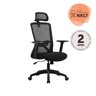 Kit com 4 Cadeiras para Escritório Presidente NR17 Office Dallas - 4