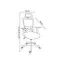 Ver imagem 3 de Kit com 4 Cadeiras para Escritório Presidente NR17 Office Dallas