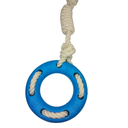 Ver imagem 2 de Brinquedo Mordedor de Corda Laço para Cachorro - Azul