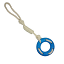 Ver imagem 3 de Brinquedo Mordedor de Corda Laço para Cachorro - Azul