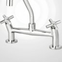 Ver imagem 3 de Misturador para Cozinha de Mesa Dn15 Slim Cross Cromada Perflex