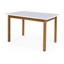 Ver imagem 2 de Mesa de Jantar Elisa para Cozinha ou Área Gourmet Moderna:branco