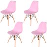 Cadeira Charles Eames Eiffel 130pp Cor:rosa;quantidade:4 - 1