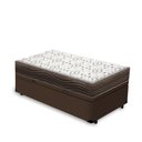 Ver imagem 1 de Cama Box Baú + Colchão de Solteiro Ortobom D45 Iso 150 78x188x60cm
