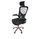 Ver imagem 1 de Cadeira Presidente Sena Luxury Dourado em Courvin