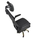 Ver imagem 4 de Cadeira Presidente Sena Luxury Dourado em Courvin