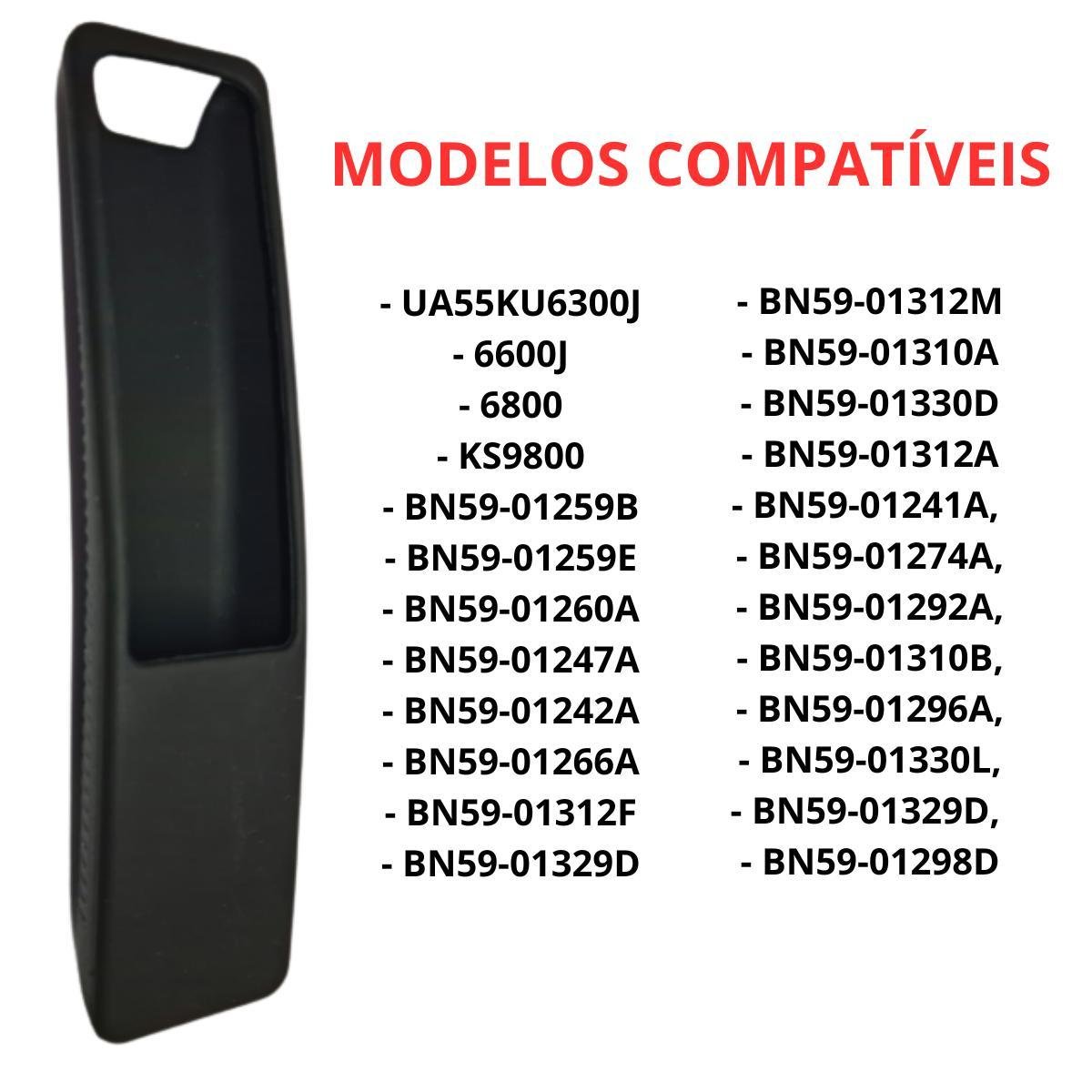 Capa Silicone Controle Remoto Tv Samsung Smart Aberta Modelo - 2