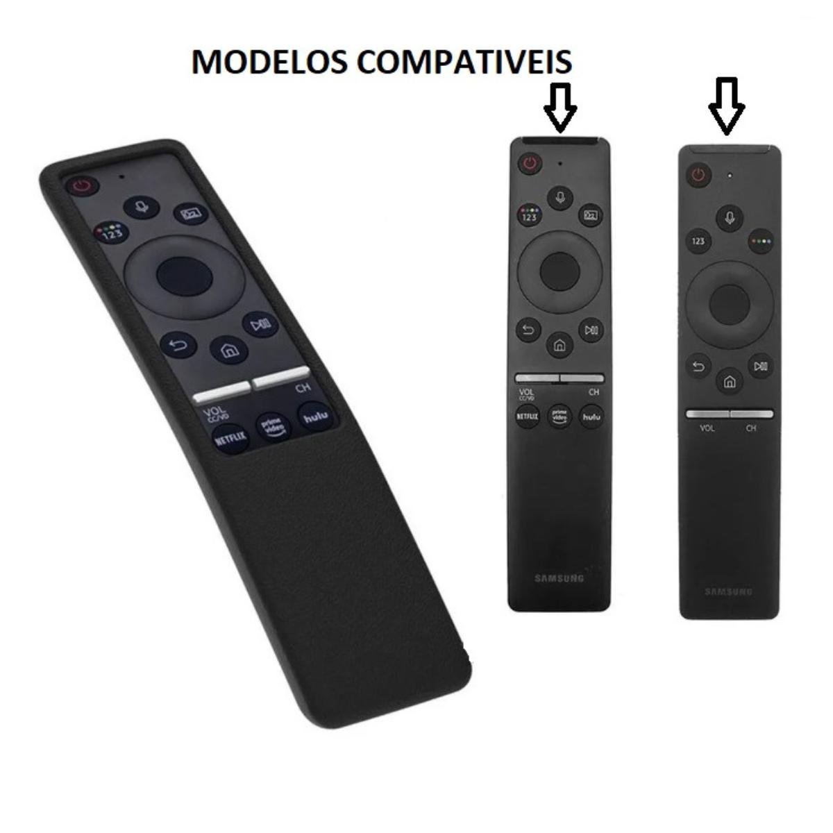 Capa Silicone Controle Remoto Tv Samsung Smart Aberta Modelo - 6