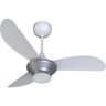 Ventilador de Teto Ventisol Mistral 3 Pás Branco/cinza Bivolt - 2