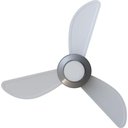 Ver imagem 4 de Ventilador de Teto Ventisol Mistral 3 Pás Branco/cinza Bivolt