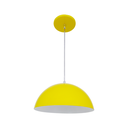 Ver imagem 1 de Luminária Pendente Esfera Lustre Led de Teto Lua 34 Texturado:amarelo