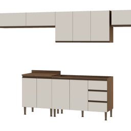 Cozinha Completa com Área de Serviço Integrada - 2