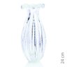 Vaso Trouxinha Cristal Murano Transparente São Marcos 24cm - 2