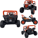 Ver imagem 2 de Carro Utv Elétrico Bang Toys Pulse Xr7 Laranja 12v com Controle Remoto