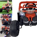 Ver imagem 4 de Carro Utv Elétrico Bang Toys Pulse Xr7 Laranja 12v com Controle Remoto