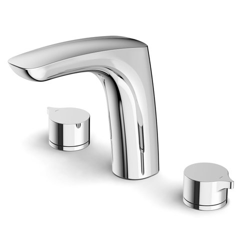 Misturador para Lavatorio de Mesa com 3 Furos Bica Alta Insignia Cromado Roca