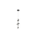 Ver imagem 2 de Pendente Espiral Preto 40cm Led 12w 3000k Bivolt 14542-pl