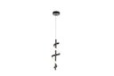 Ver imagem 2 de Pendente Espiral Preto 40cm Led 12w 3000k Bivolt 14542-pl