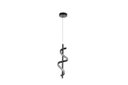 Ver imagem 1 de Pendente Espiral Preto 40cm Led 12w 3000k Bivolt 14542-pl