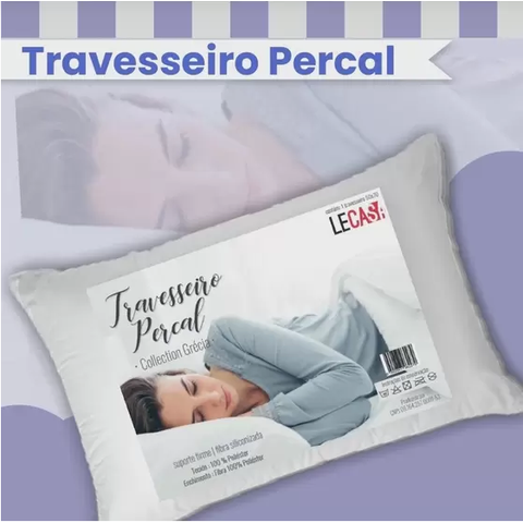 Travesseiro Grécia 500gr Percal - LECASA
